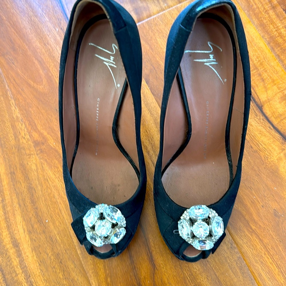 Giuseppe Zanotti Leopard Heel Pump Size 37
